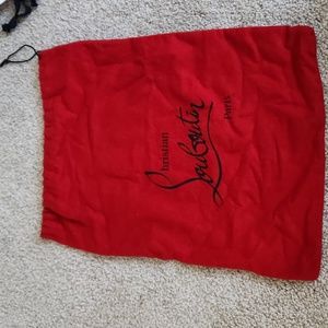 Louboutin dust bag
